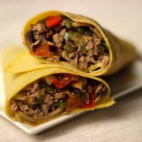 Philly Steak Wraps