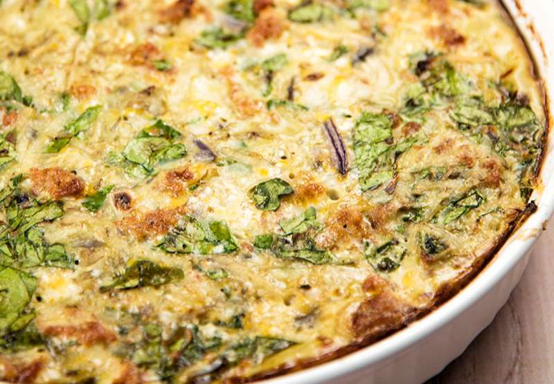 Potato And Sausage Casserole Pie