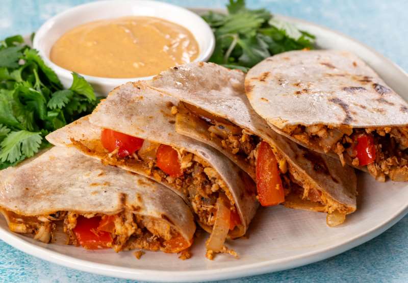 Chicken Fajita Quesadillas