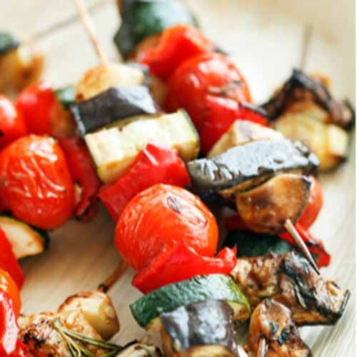 Marinated Veggie Skewers