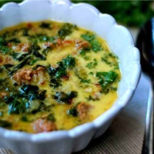 Sausage, Potato and Kale Soup