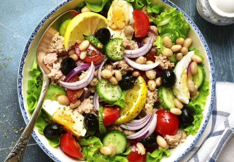 Italian Chopped Salad with Balsamic Vinaigrette