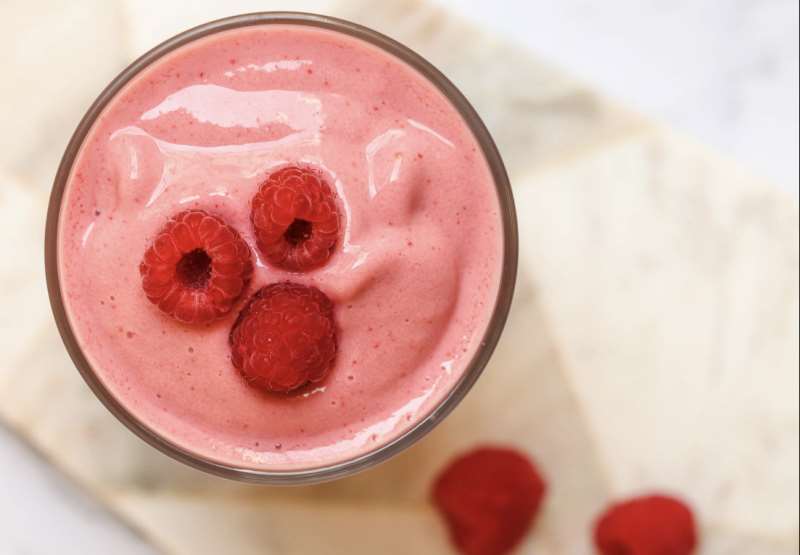 Raspberry Protein Smoothie