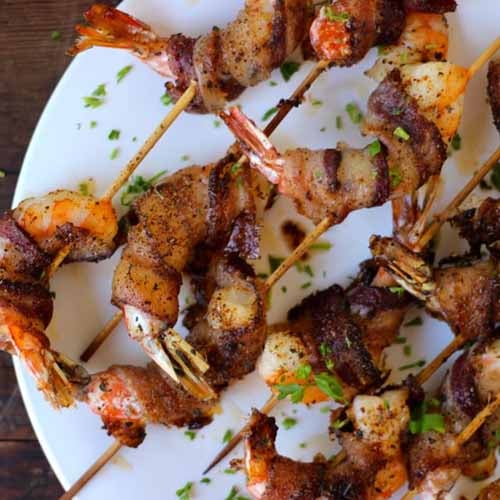Bacon Wrapped Shrimp