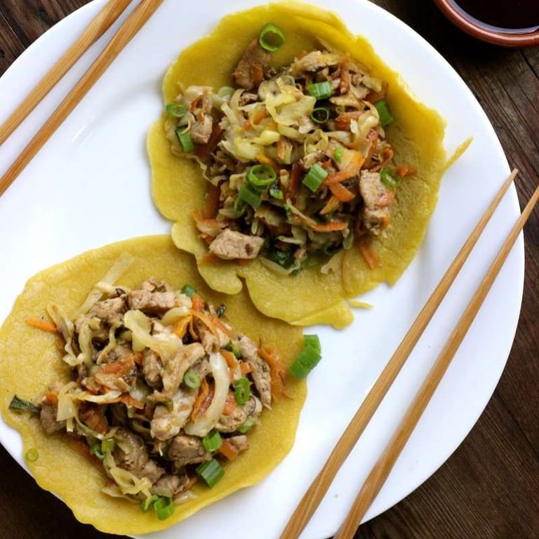 Mu Shu Pork Wraps