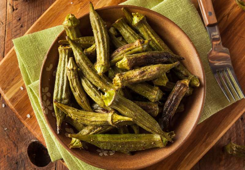 Roasted Okra