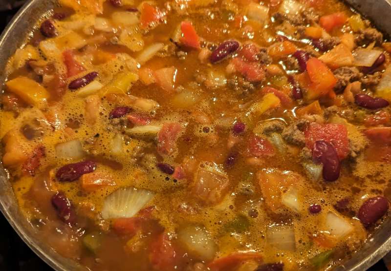 Bree's Vegetarian Chili & Cornbread