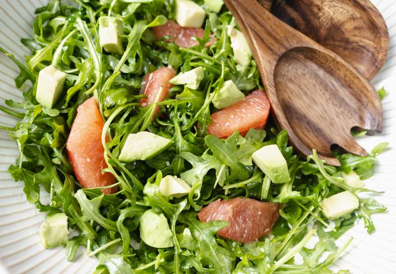 Arugula, Avocado and Grapefruit Salad
