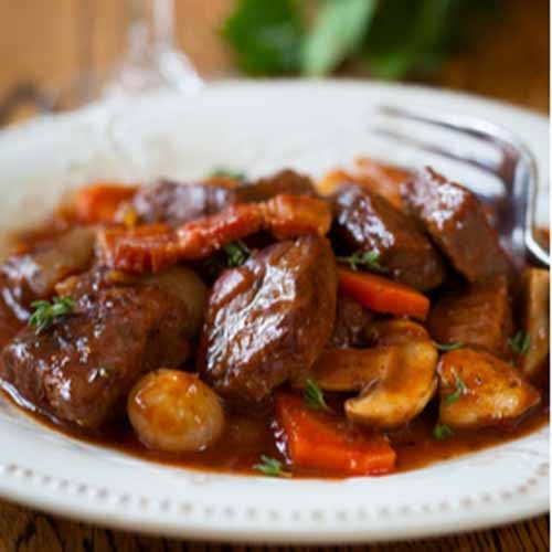 Slow Cooker Beef Burgundy Stew