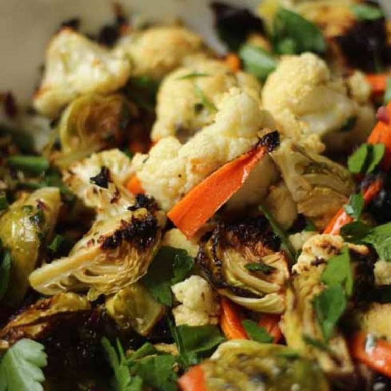 Roasted Winter Veggies and Herbs