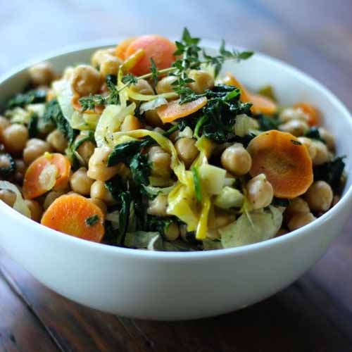 Chickpea Provencal