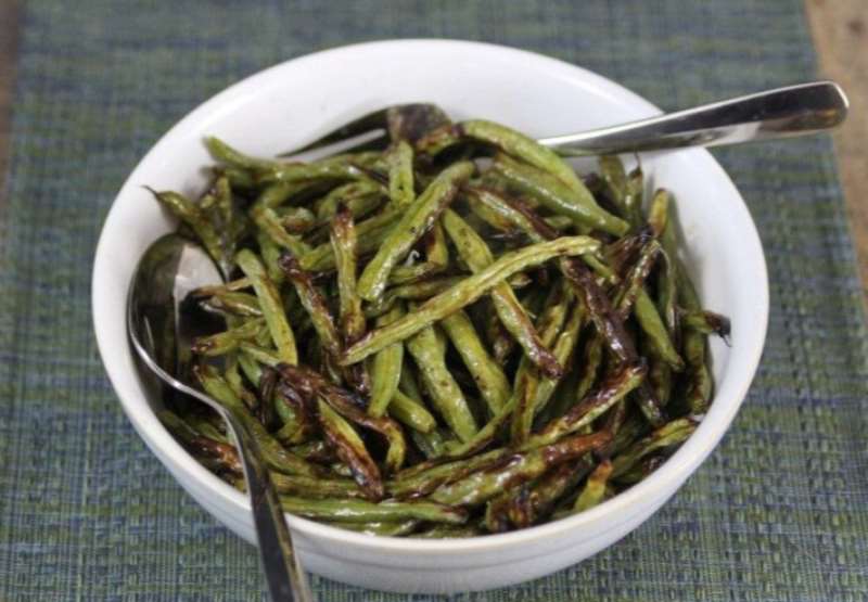 Simple Roasted Green Beans