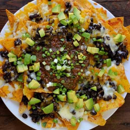 Black Bean Nachos