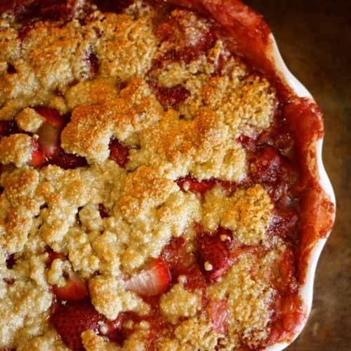 Strawberry Crumble