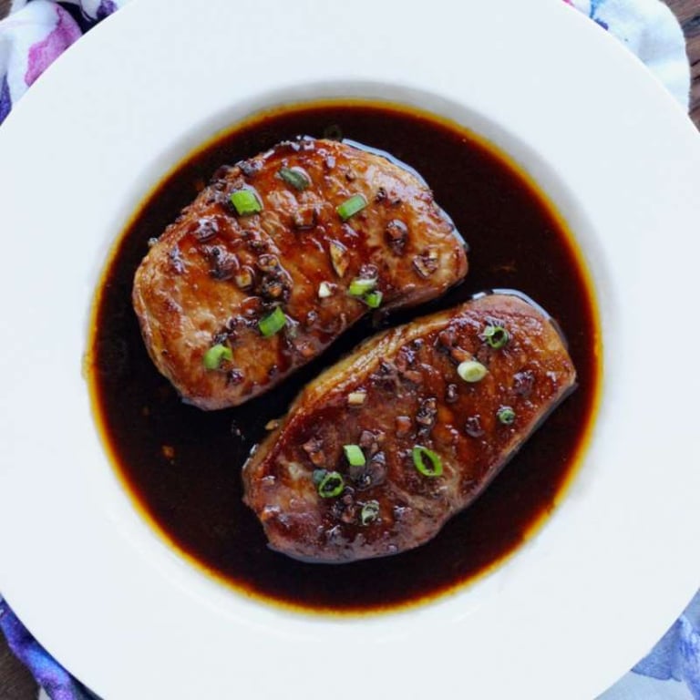 Sweet and Spicy Pork Chops