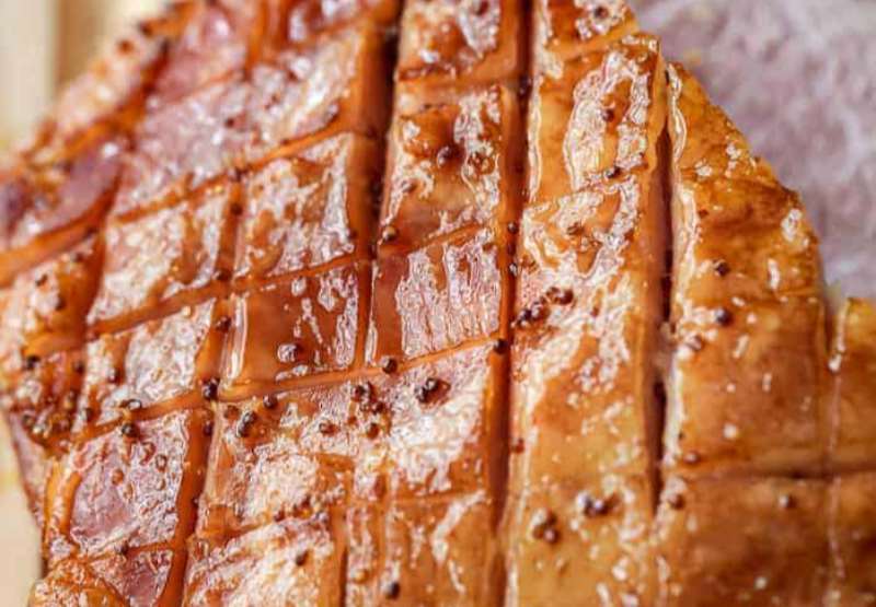 Simple Glazed Ham