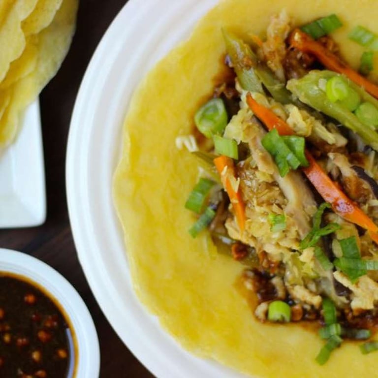 Mu Shu Veggie Wraps