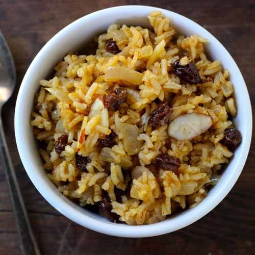 Moroccan Rice Pilaf+