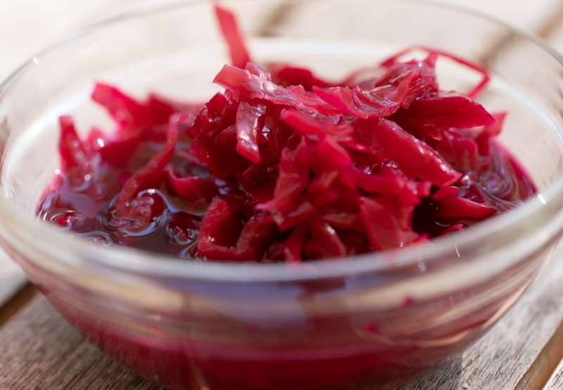 Red Cabbage Sauerkraut