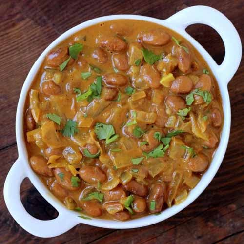 Slow Cooker Coconut Curry Beans