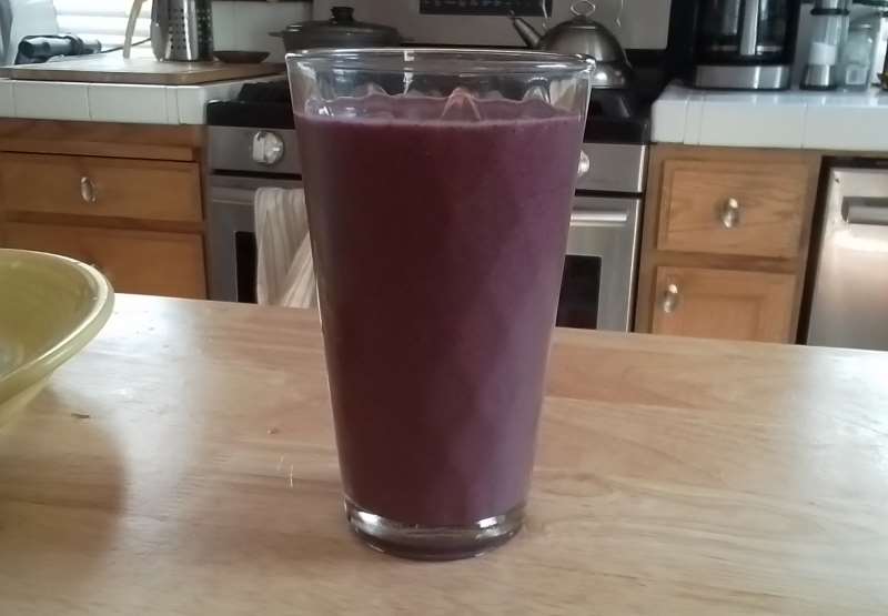Cherry/Blueberry Smoothie+