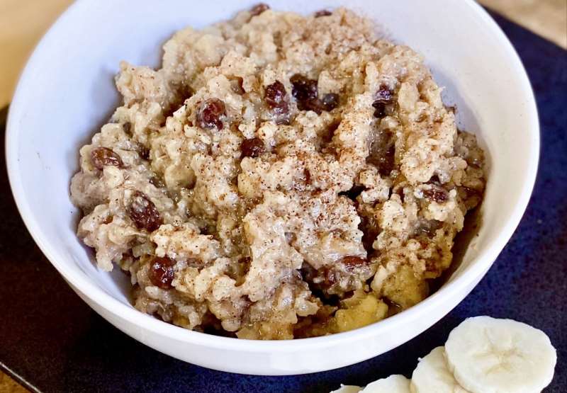Banana "Rice" Pudding
