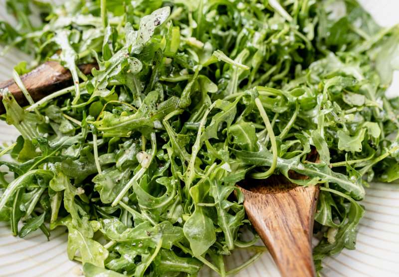 Arugula Salad with Mustard Vinaigrette