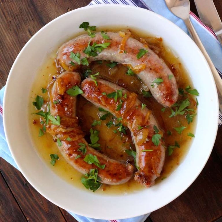 Pork Bangers with Gravy (DF & GF)