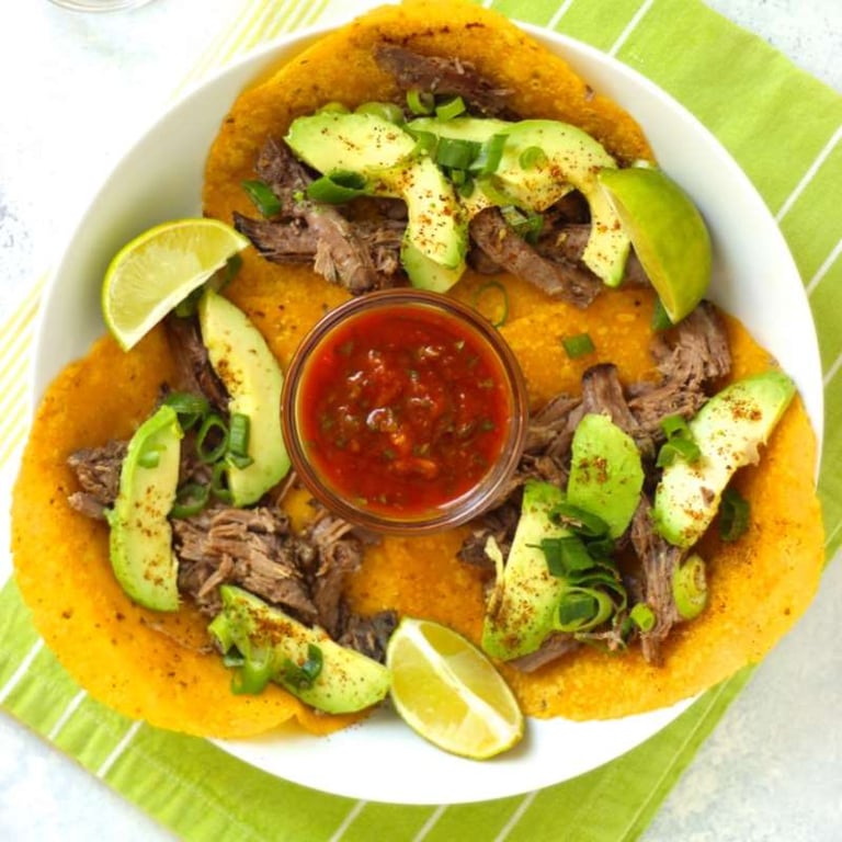 Shredded Beef Crispy Tacos