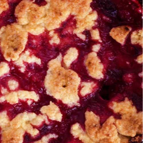 Blackberry Apple Crumble