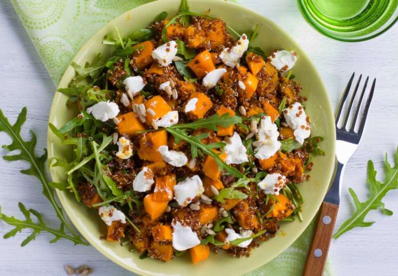 Toasted Quinoa Salad Topper