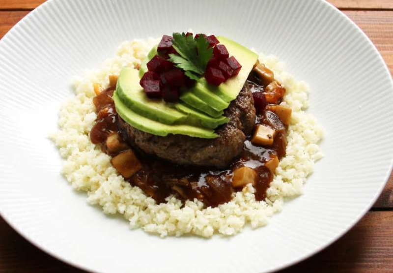 Loco Moco Burger w/ Rice