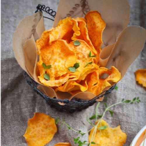 Baked Sweet Potato Chips