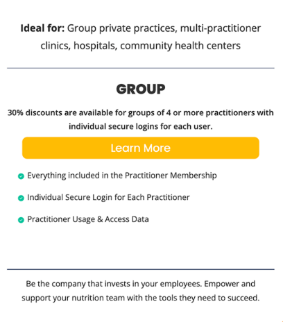 Group membership plan