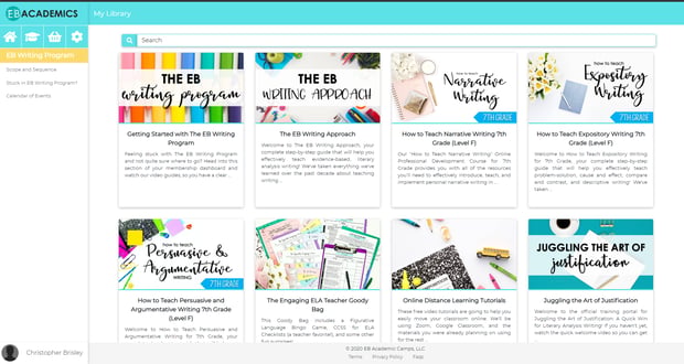 EB Academics platform
