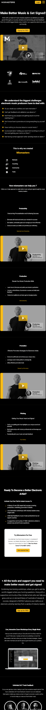 Mixmasters mobile