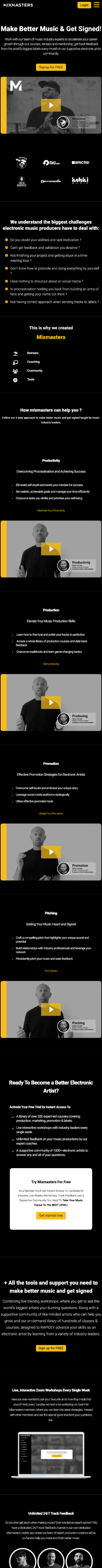 Mixmasters mobile