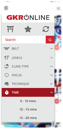 GKR Online library filters
