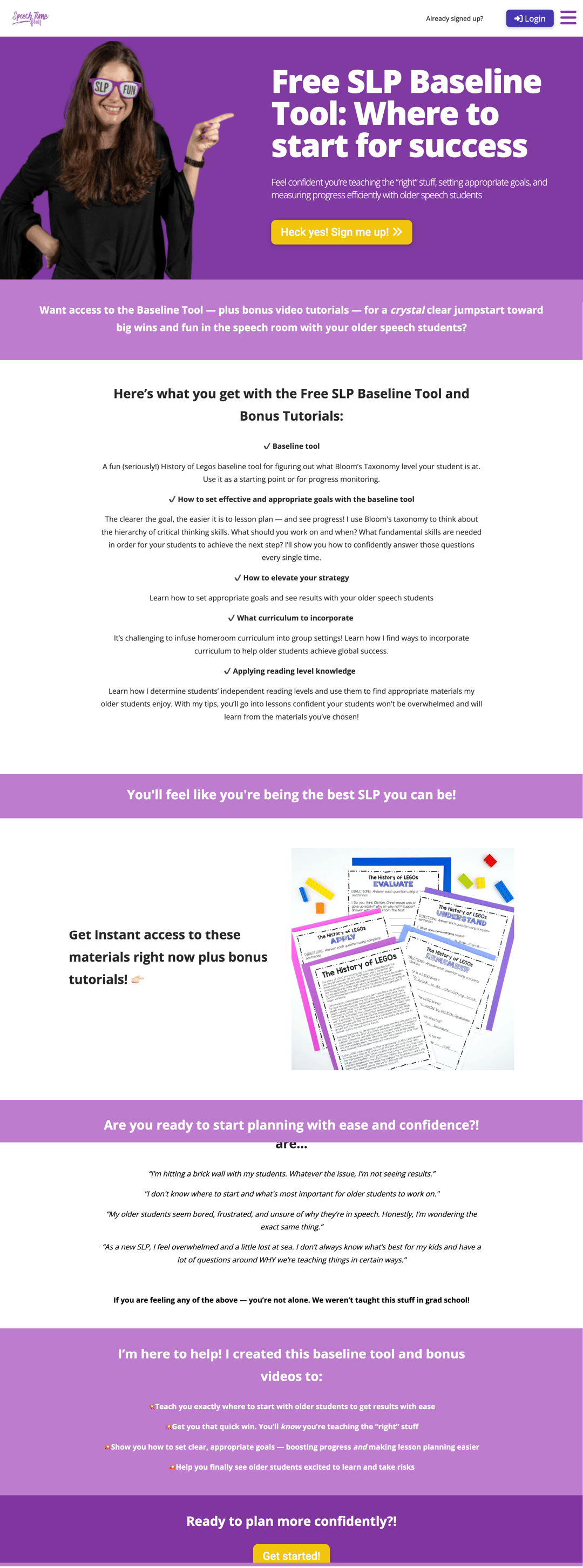 SpeechTimeFun website