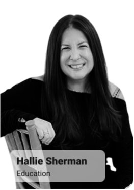 Hallie Sherman, Education