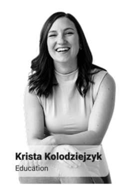 Krista Kolodziejzyk, Education