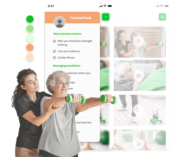 Be Mobile physiotherapy platform