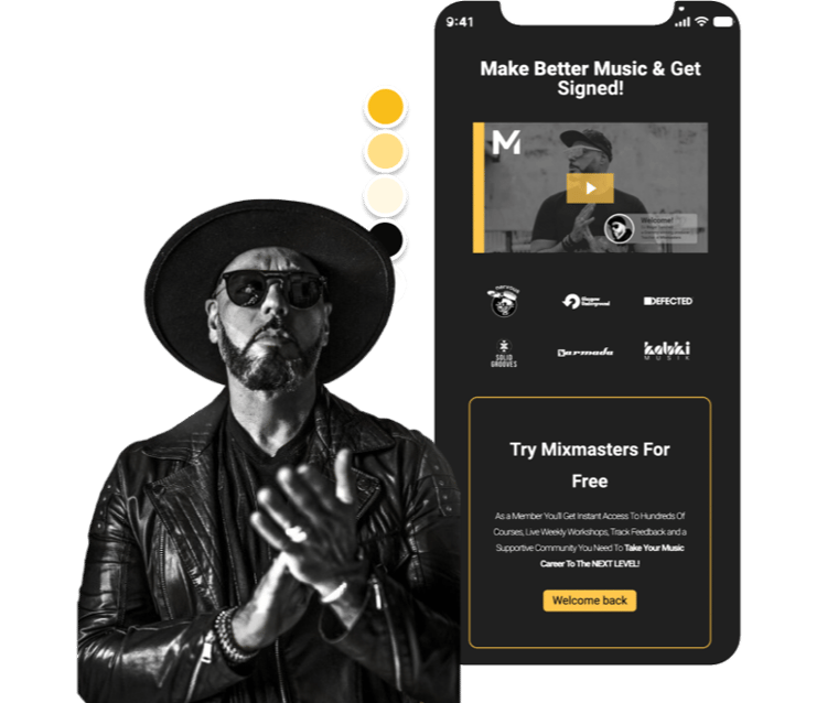 Mixmasters music collaboration platform
