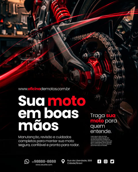 MECÂNICA DE MOTOS SOCIAL MEDIA PSD EDITÁVEL 6