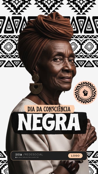 STORY DIA DA CONSCIÊNCIA NEGRA 20 DE NOVEMBRO SOCIAL MEDIA PSD EDITÁVEL - 04