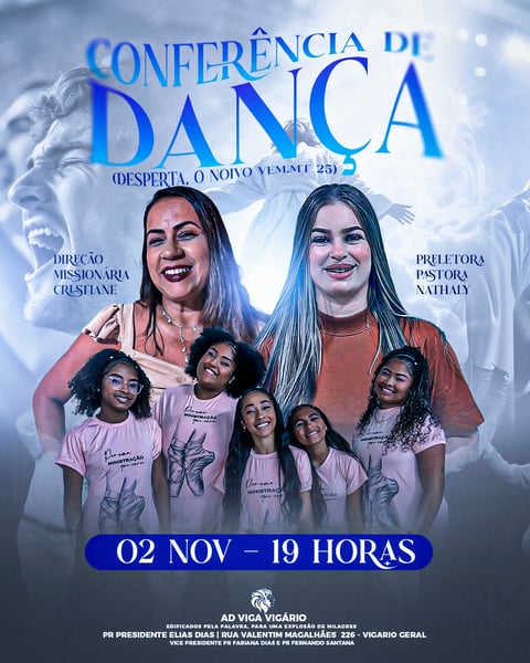 MBN 67 - FLYER CONFERÊNCIA DE DANÇA | Baixar Design