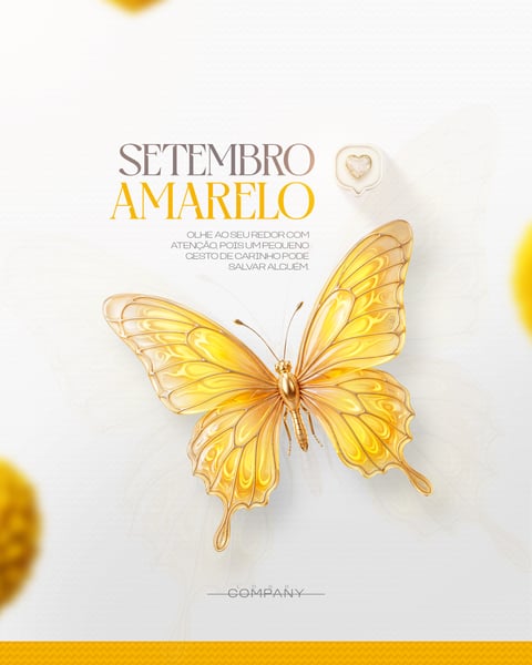 SETEMBRO AMARELO OLHE AO SEU REDOR COM ATENÇÃO POIS UM PEQUENO GESTO DE PODER SOCIAL MEDIA PSD