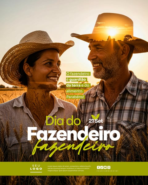 DIA DO FAZENDEIRO 21 DE SETEMBRO SOCIAL MEDIA PSD EDITÁVEL 4