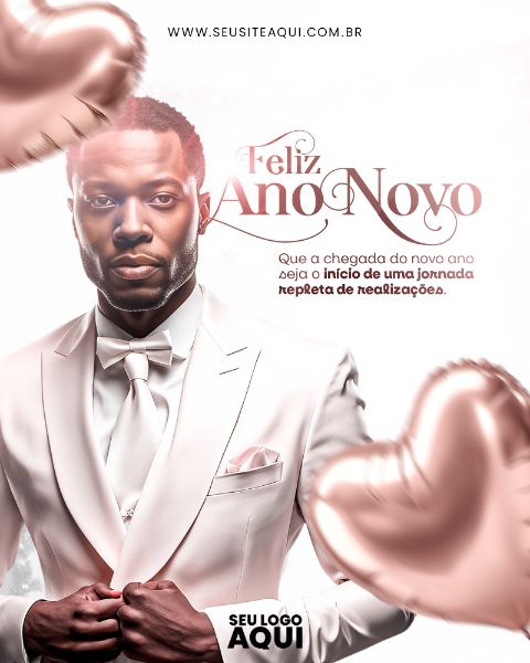FEED | SEJA BEM VINDO JANEIRO | BEM VINDO 2024 | FELIZ ANO NOVO| PSD EDITÁVEL