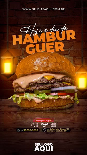 POST STORY - HAMBURGUERIA